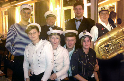 Weihnachtsrevue auf der Andrea Doria Leipzig 2012